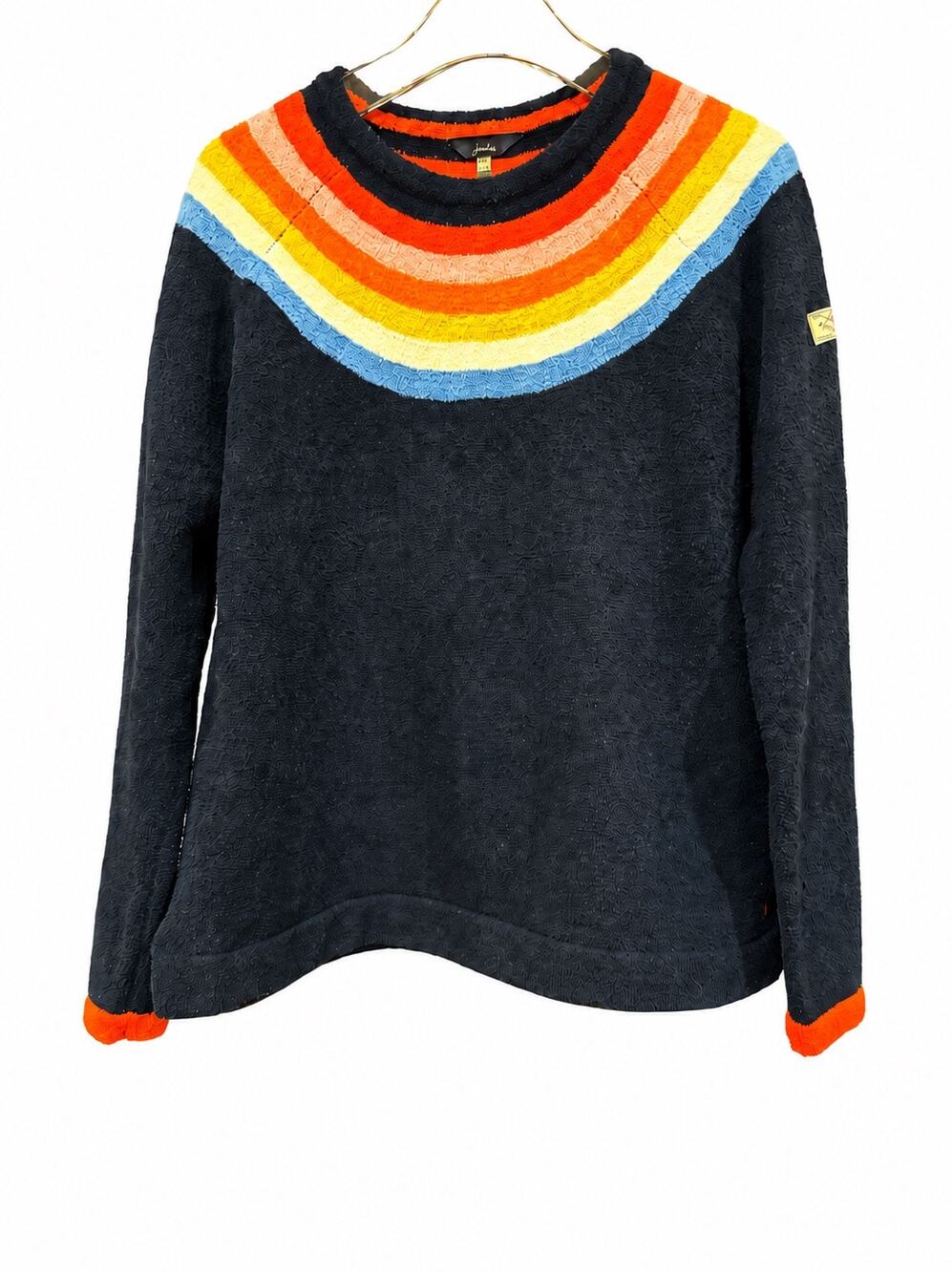 Joules Rainbow Stripe Pullover